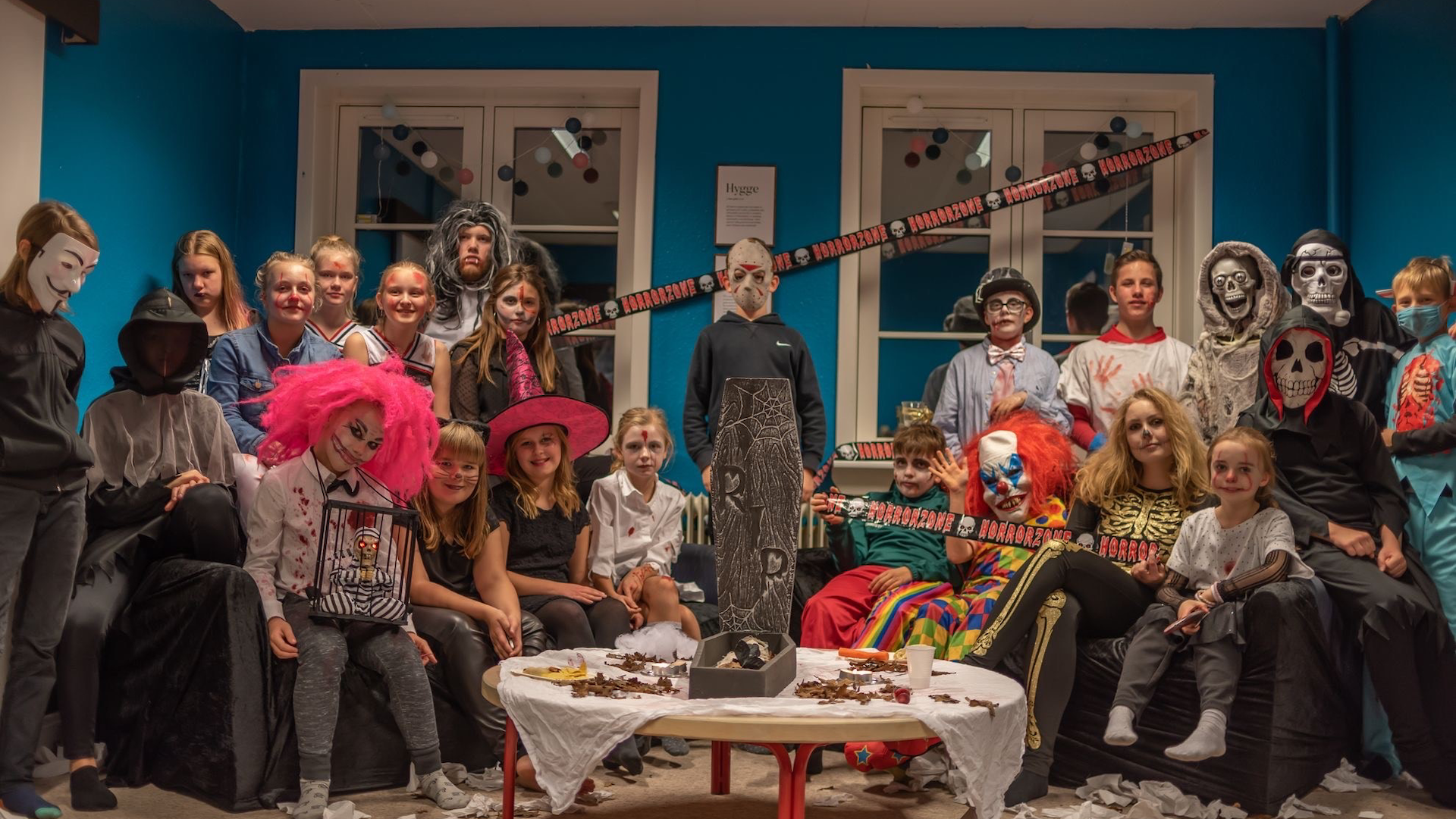 Halloween i ungdomsklubben 2019