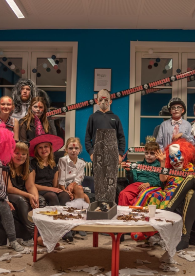 Halloween i ungdomsklubben 2019