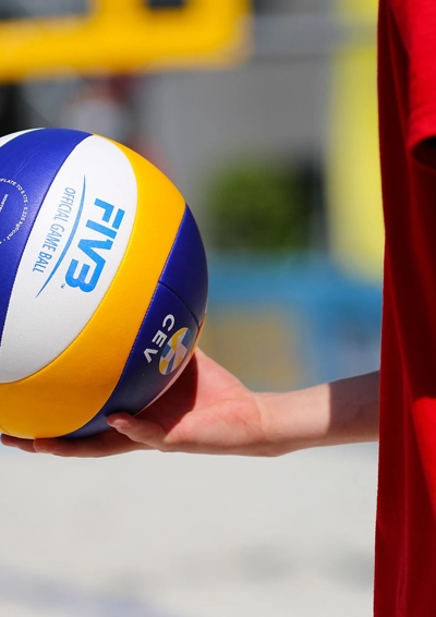 Vet billede af en volleyball
